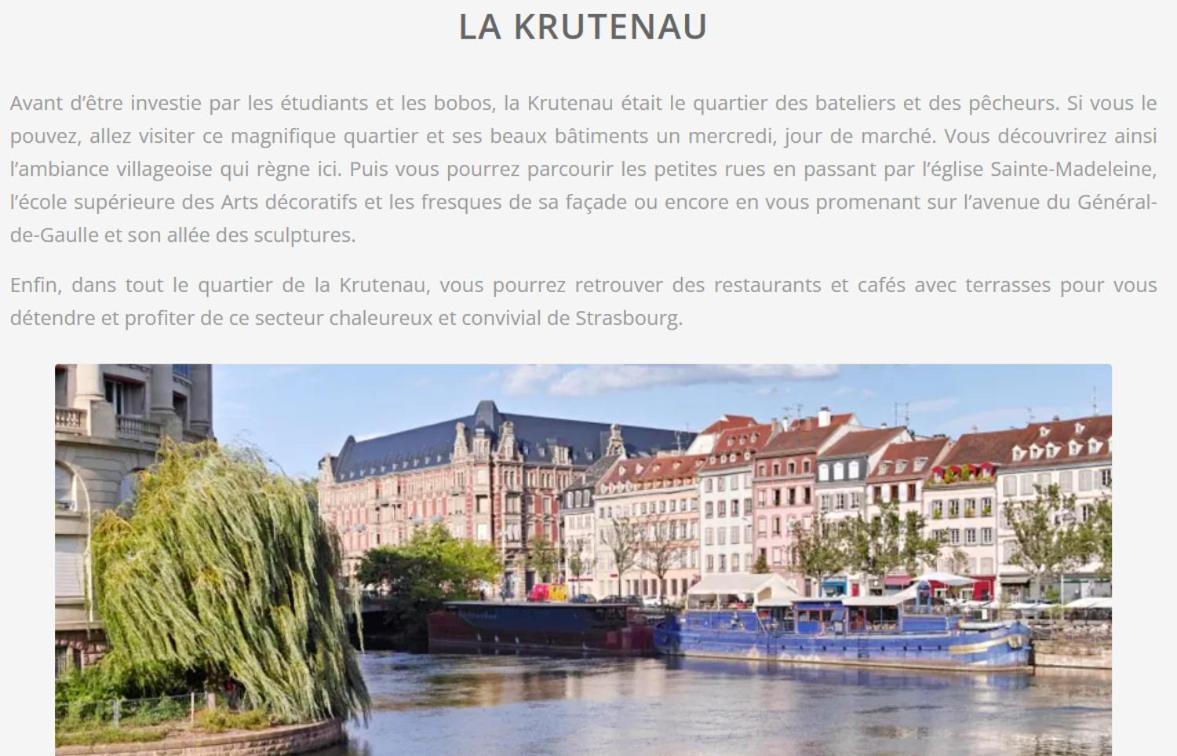 Strasbourg, Appartement Cosy Au Bord De L Eau Estrasburgo Exterior foto